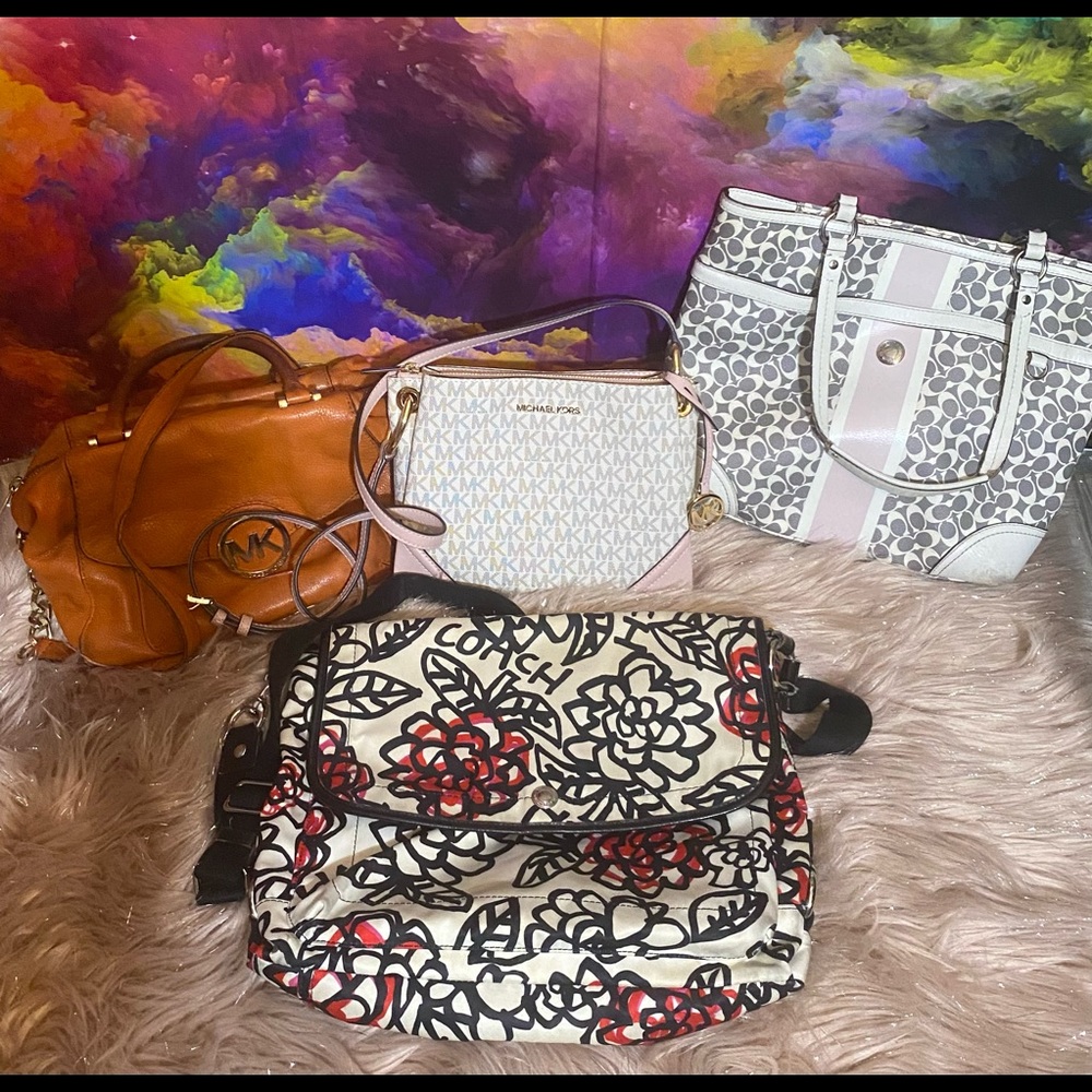 DESIGNER PURSES. Coach&MK